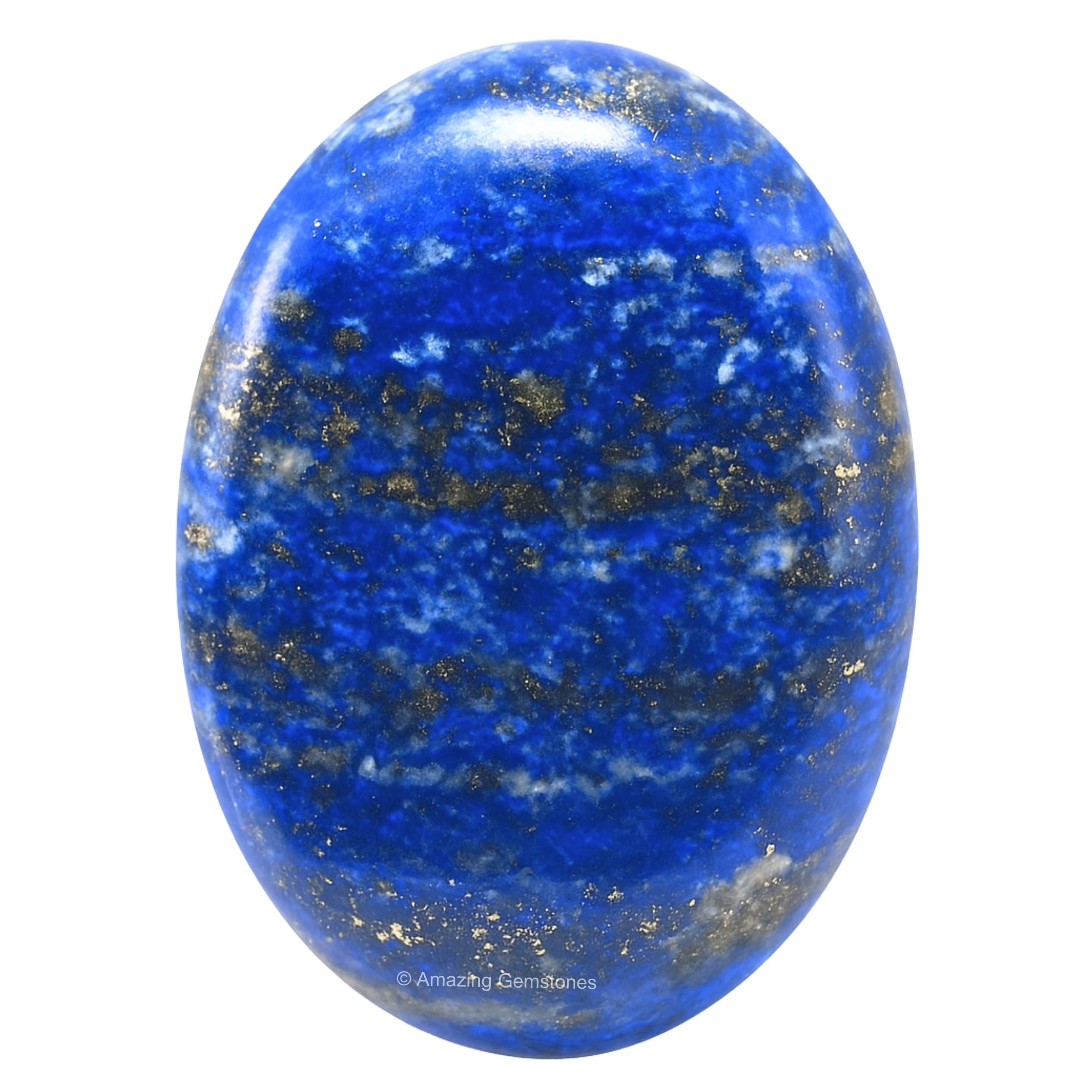 Amazing Gemstone lapislázuli: piedra palmar grande para meditar y equilibrar energía.