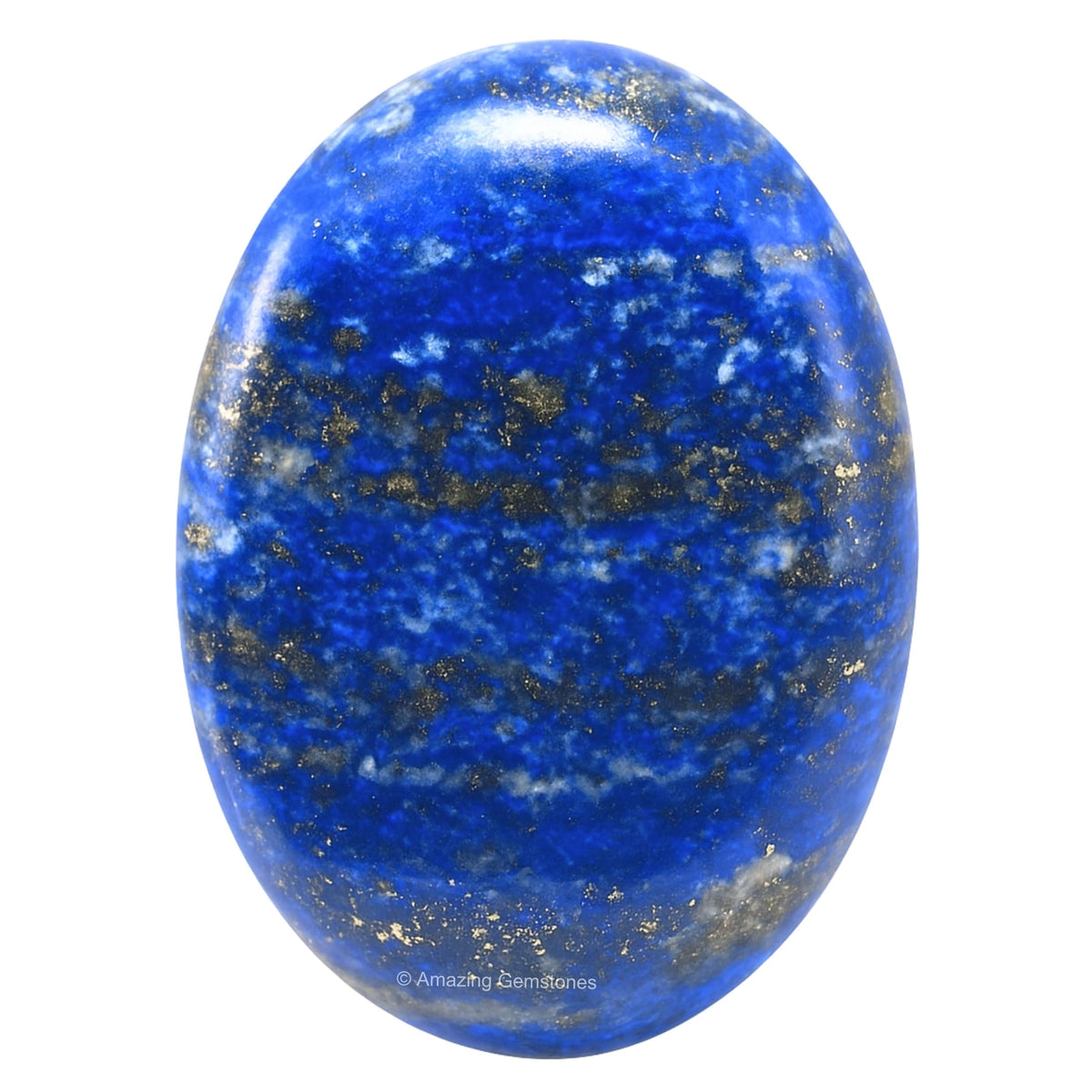 Amazing Gemstone lapislázuli: piedra palmar grande para meditar y equilibrar energía.