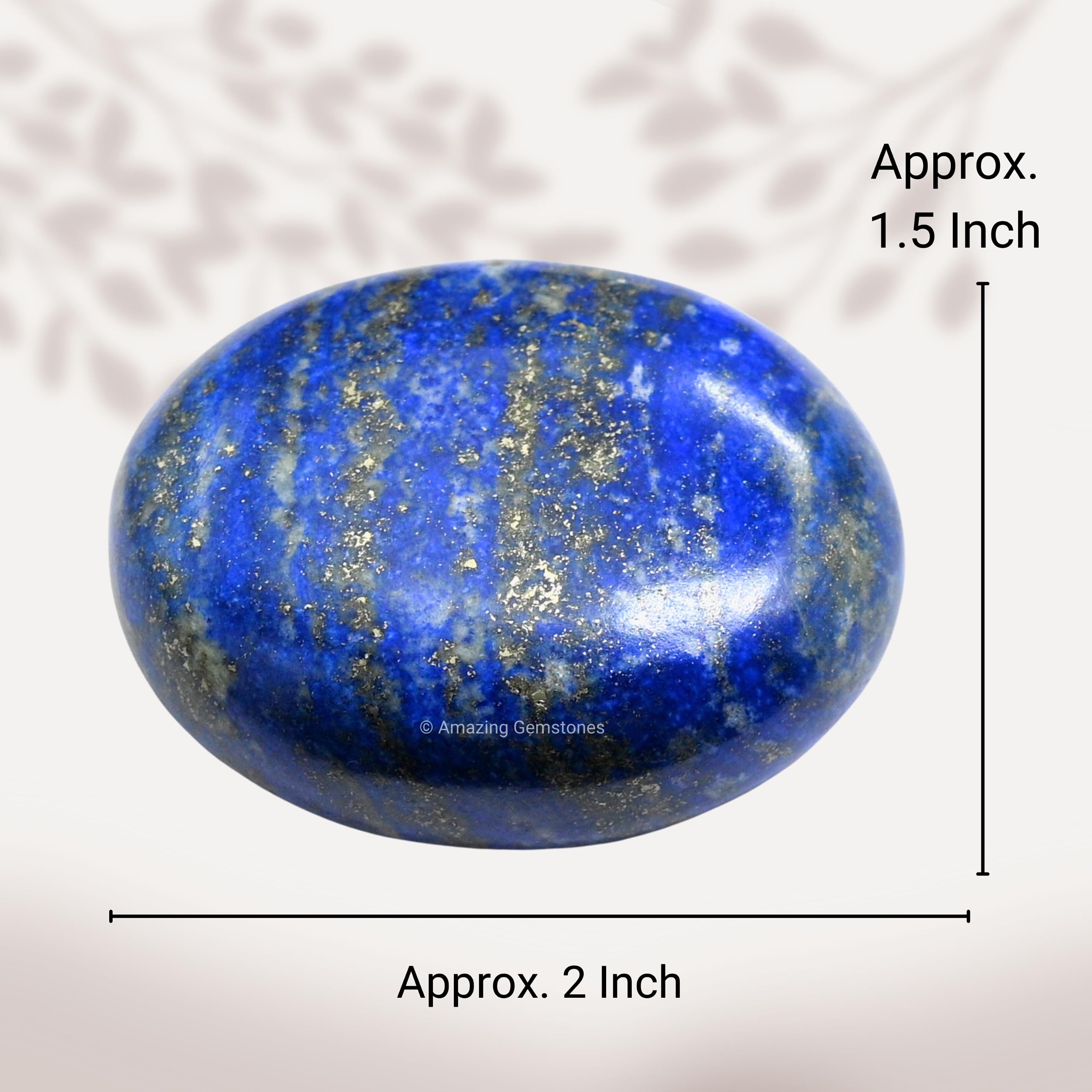Amazing Gemstone lapislázuli: piedra para meditación, mejora la concentración y serenidad.