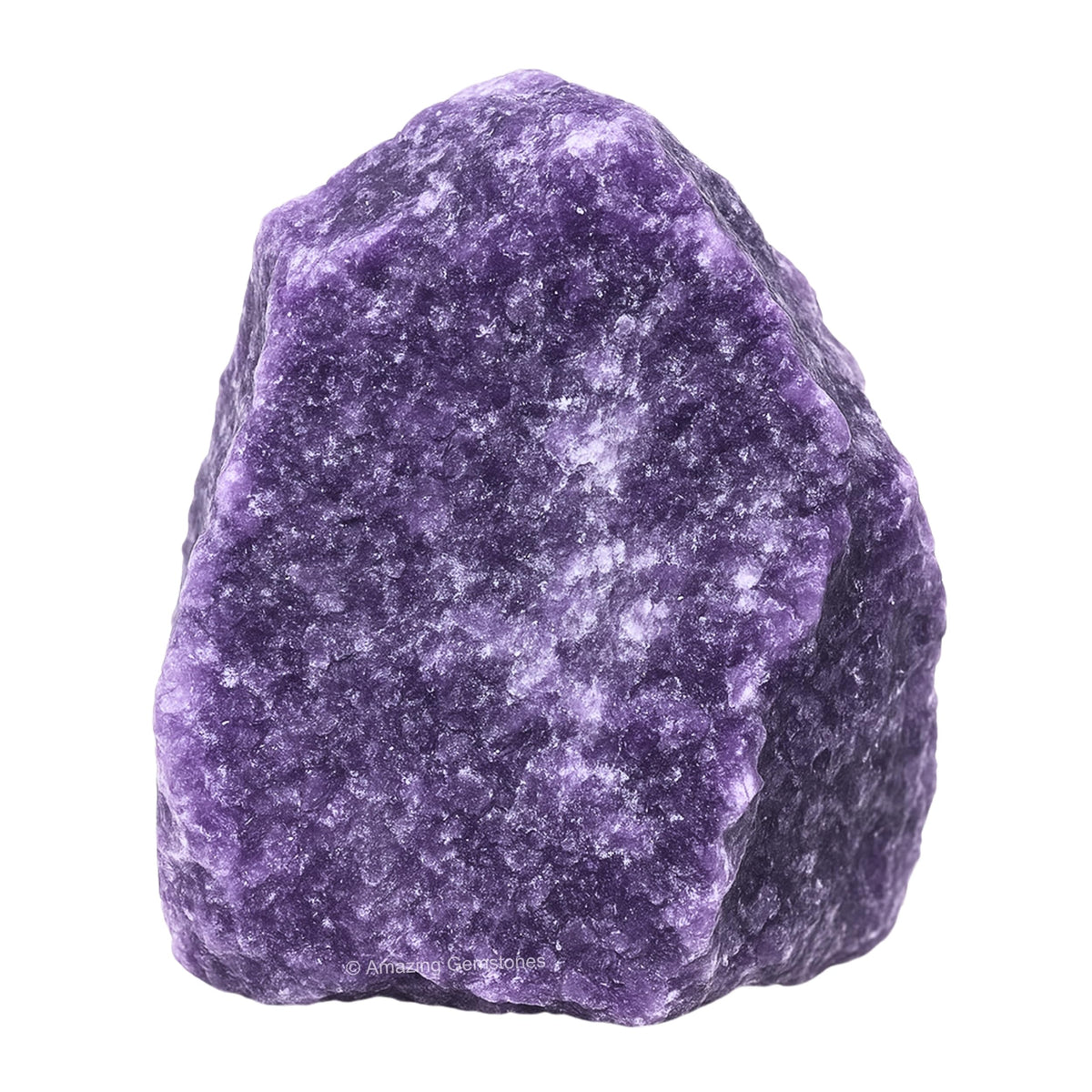 Amazing Gemstone Lepidolita cristal crudo para proyectos artesanales y pulidos.
