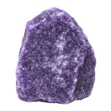 Amazing Gemstone Lepidolita cristal crudo para proyectos artesanales y pulidos.