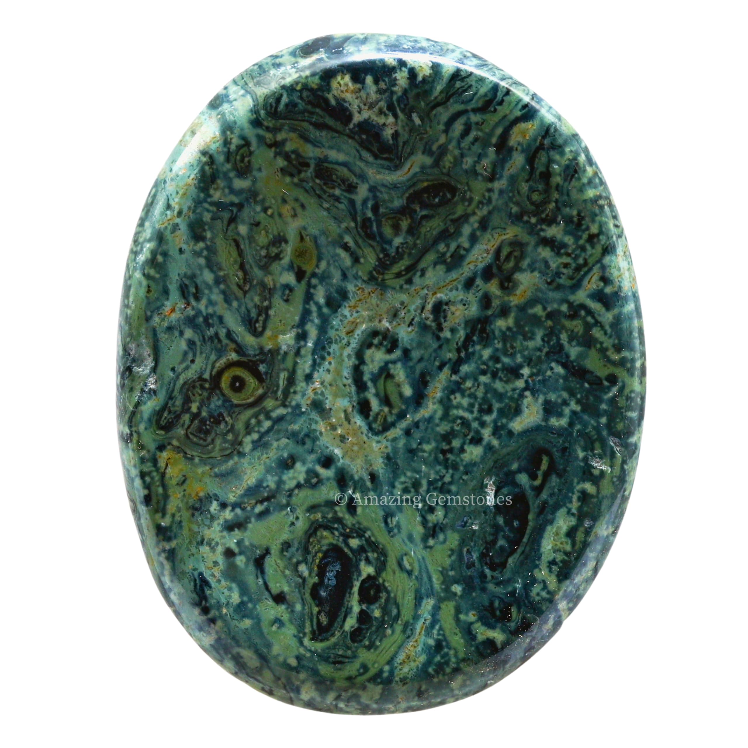 Detalle del cristal Kambaba Jasper para equilibrio de energías