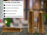 Amazing Gemstone Mariyam Jasper ambiente de aromaterapia para serenidad y enfoque.