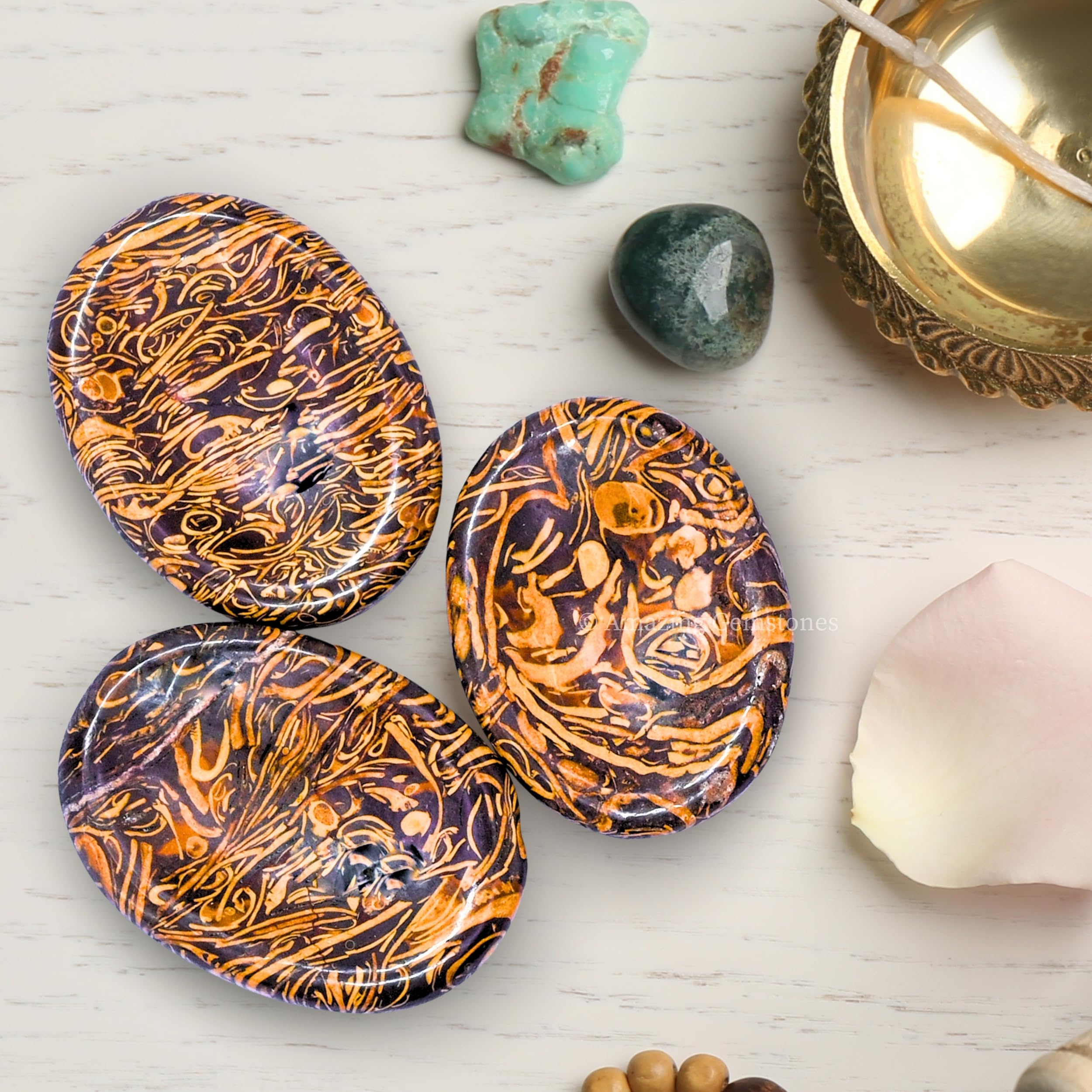 Amazing Gemstone Mariyam Jasper, caja elegante, regalo listo para sorprender
