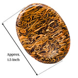Amazing Gemstone Mariyam Jasper, mano sosteniendo piedra, diseño natural para enfoque sensorial