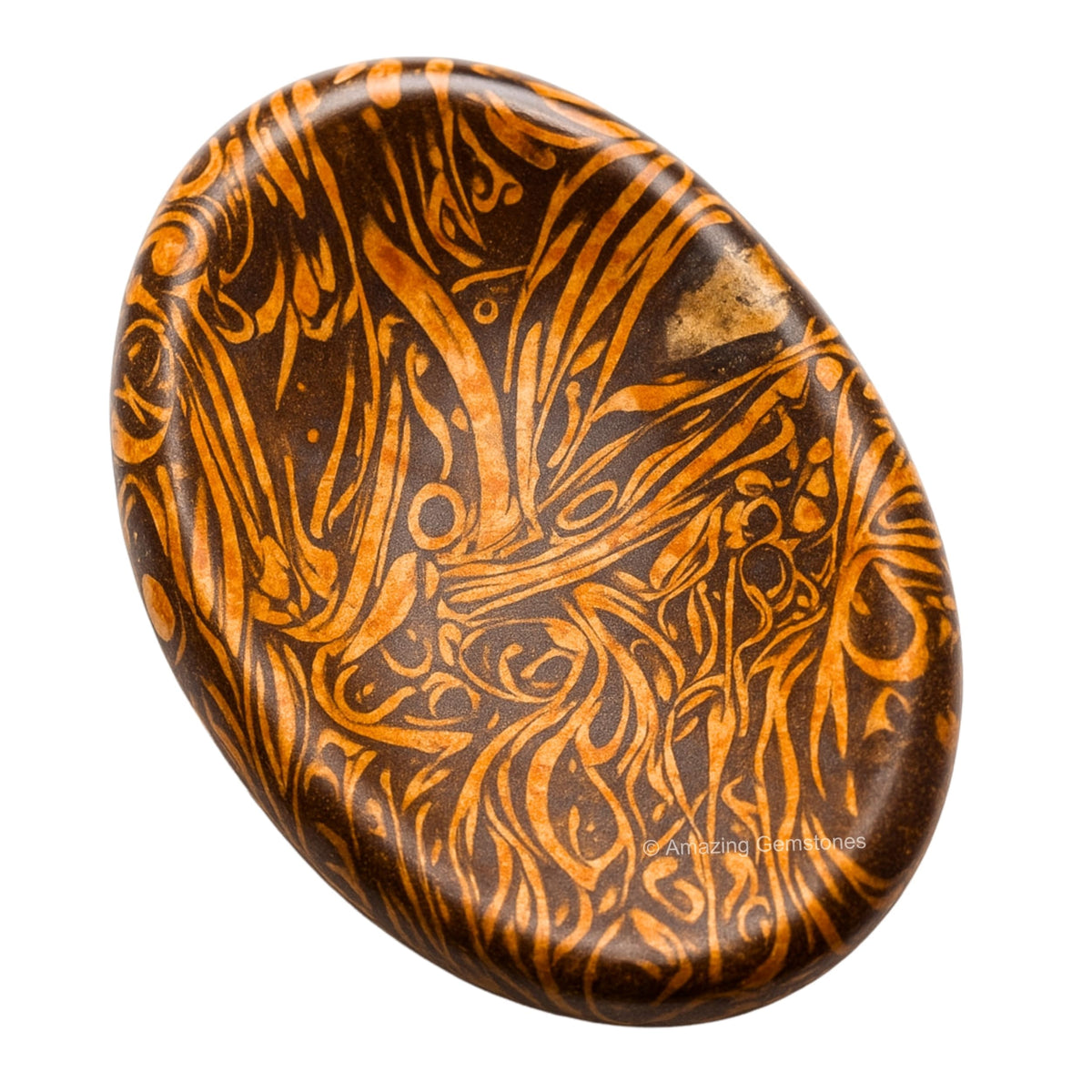 Amazing Gemstone Mariyam Jasper, piedra para meditación, favorece la concentración durante la práctica