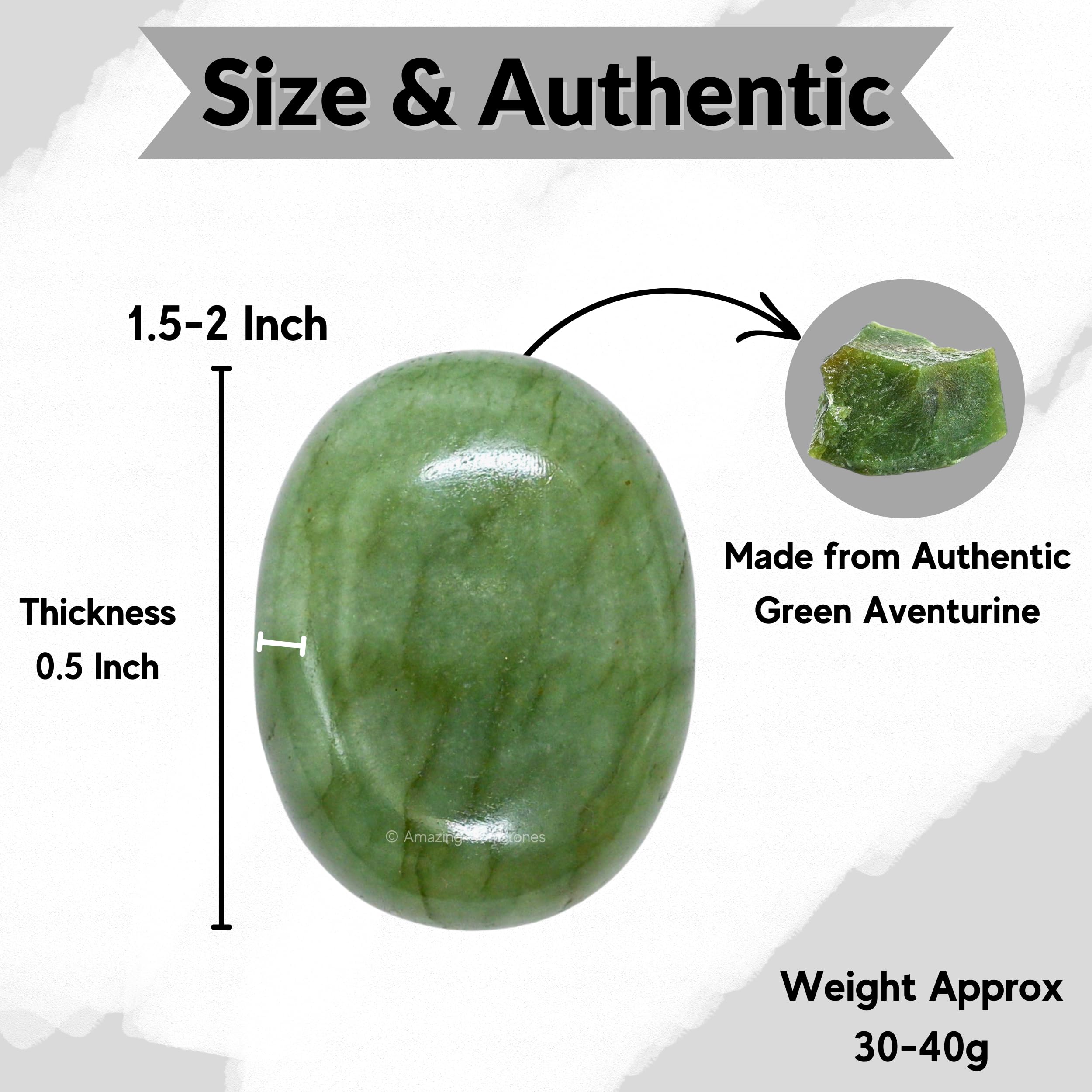 Amazing Gemstone: palma grande ideal para rituales de relajación y claridad mental.