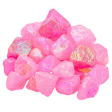 Amazing Gemstone: muestra cristal aura-de-angel rosa, perfecto para proyectos DIY.