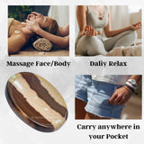 Amazing Gemstone Narmada Shiva Lingam Worry Stone energias equilibradas: apoyo durante meditacion