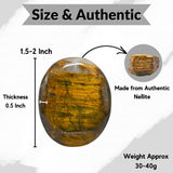 Nelite de Amazing Gemstone, uso para meditación y práctica de atención plena.