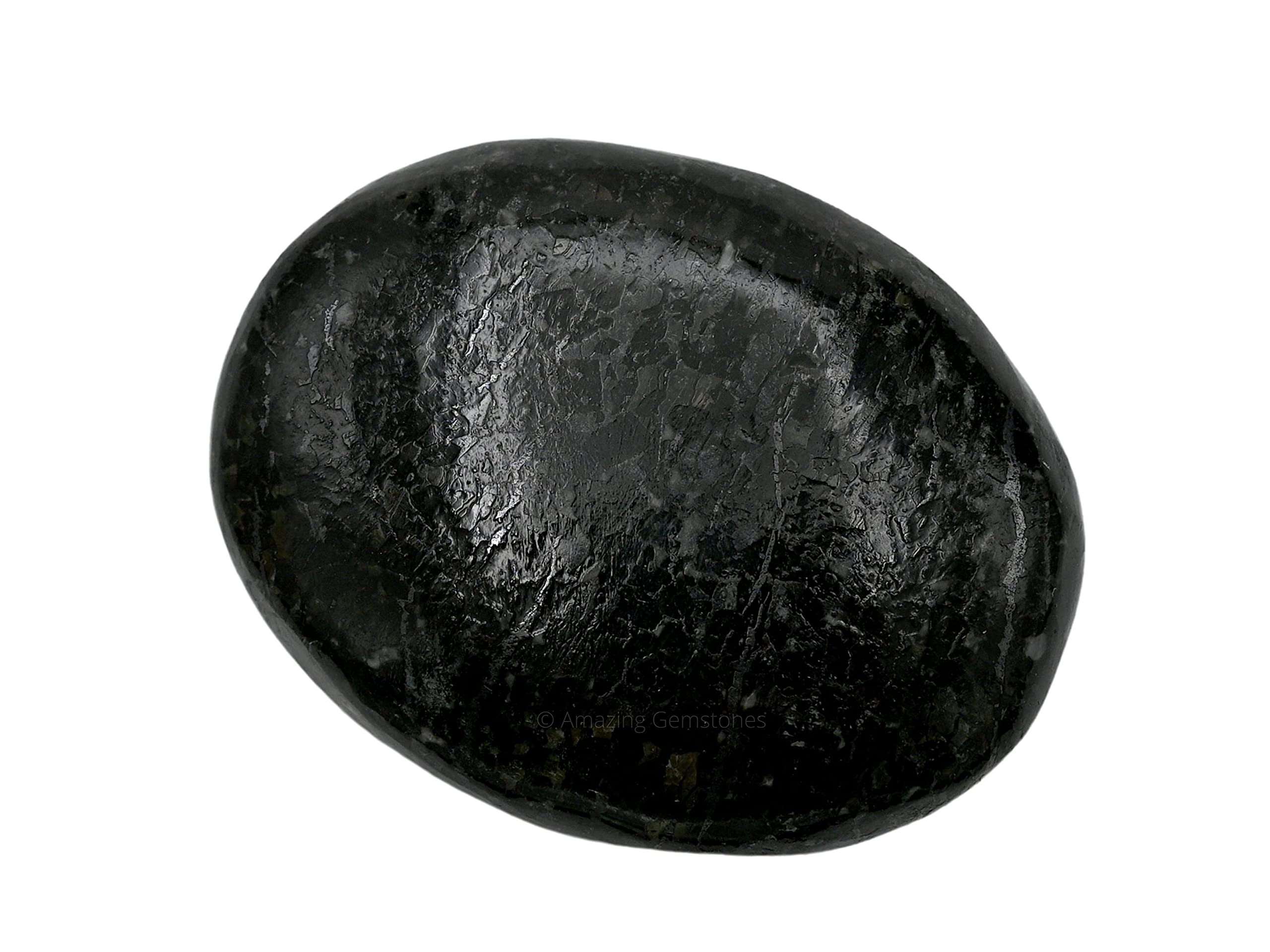 Amazing Gemstone Nuummite: opción de regalo envuelta para sorprender sin presión