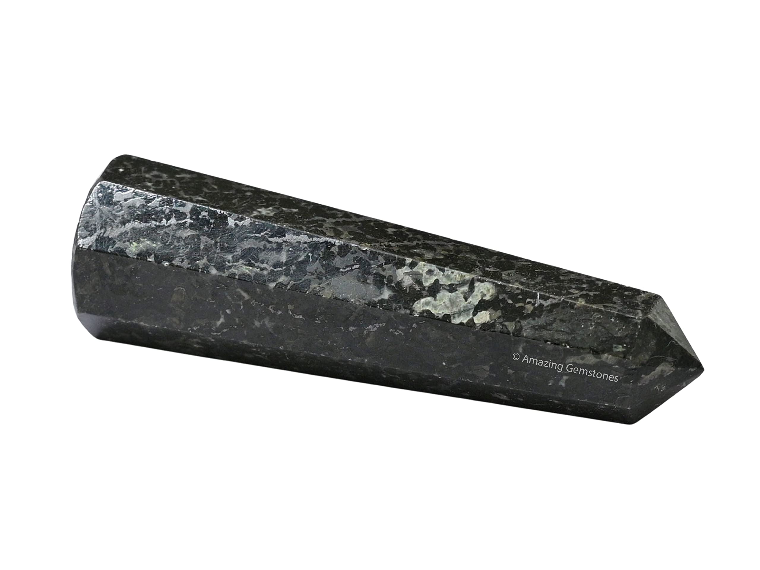 Amazing Gemstone Nuummite purificador de aire: limpia energías densas y mejora el ambiente