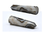 Obelisco de cristal onix negro Amazing Gemstone para equilibrio mental.