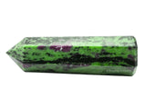 Amazing Gemstone obelisco cristal Ruby Zoisite para equilibrio emocional