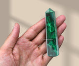 Amazing Gemstone obelisco malachite para equilibrio mental y emocional