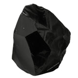 Amazing Gemstone obsidiana negra cristal bruto para protección energética.