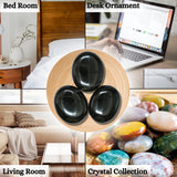 Amazing Gemstone obsidiana negra regalo de Navidad