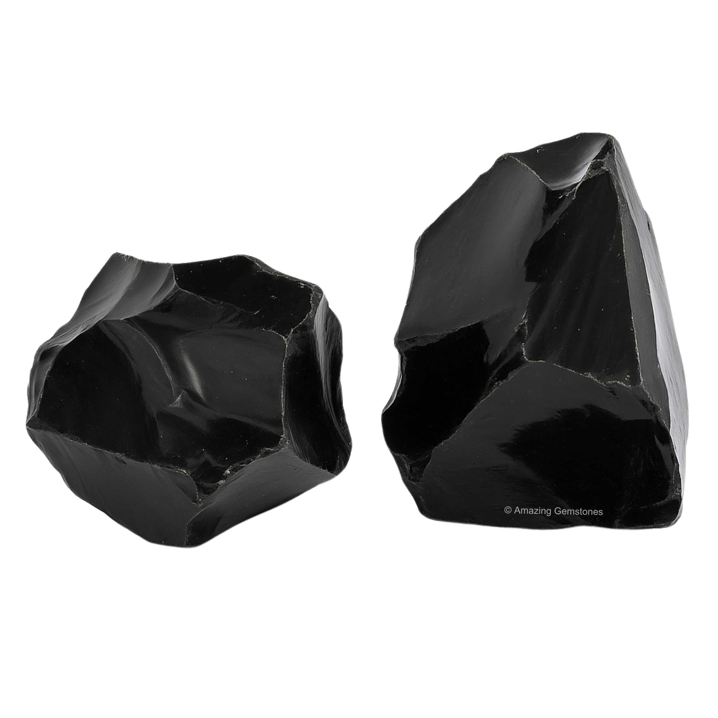 Amazing Gemstone obsidiana negra textura natural para proyectos de manualidades.
