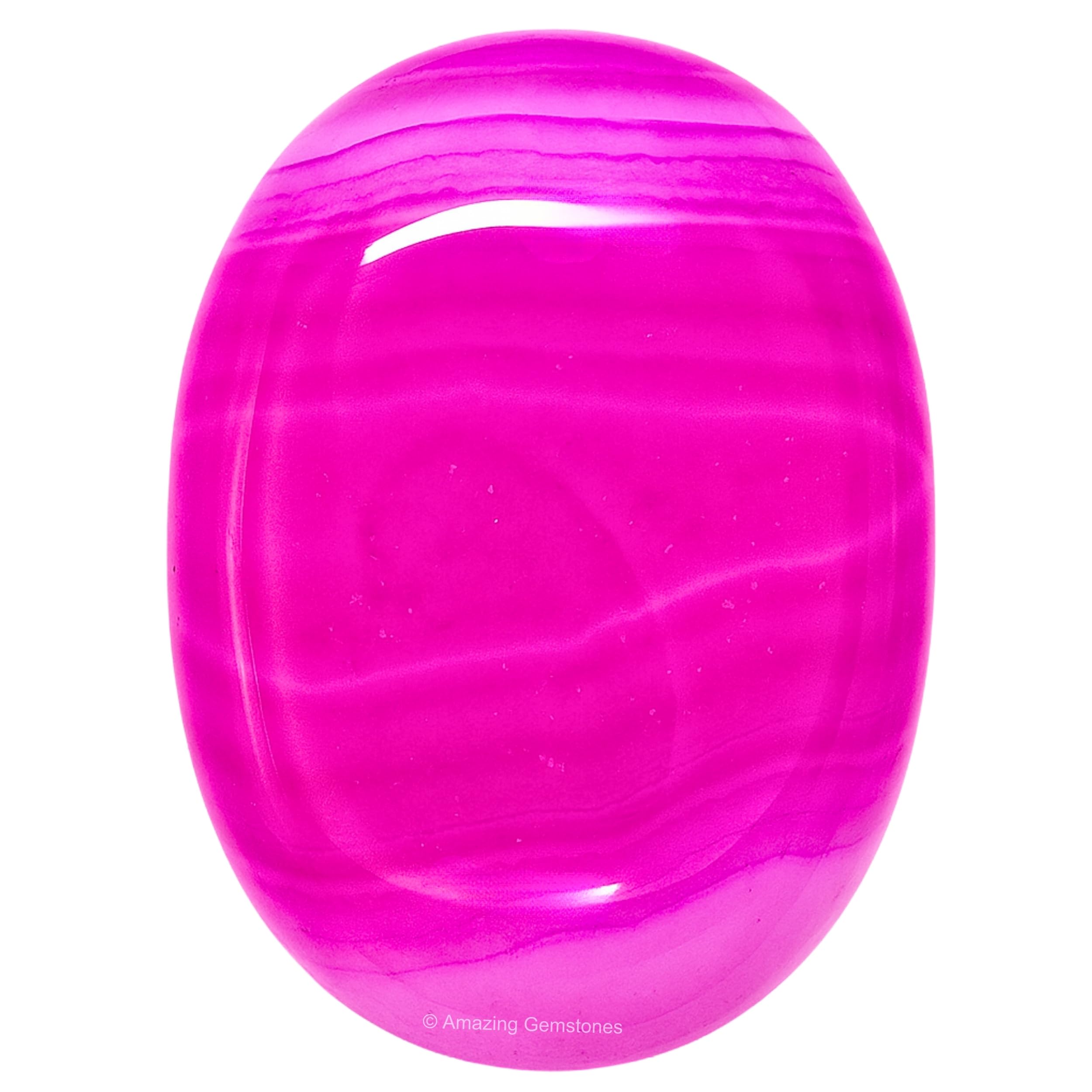 Amazing Gemstone: ónix rosa, palma grande para meditación y manejo del estrés.