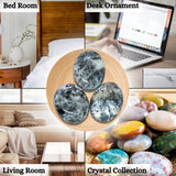 Amazing Gemstone cristal opal dendrítico, detalle decorativo para la mesa del hogar.