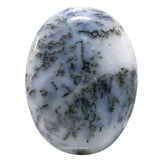 Amazing Gemstone opal dendrítico, palma grande para meditación y equilibrio de energía.