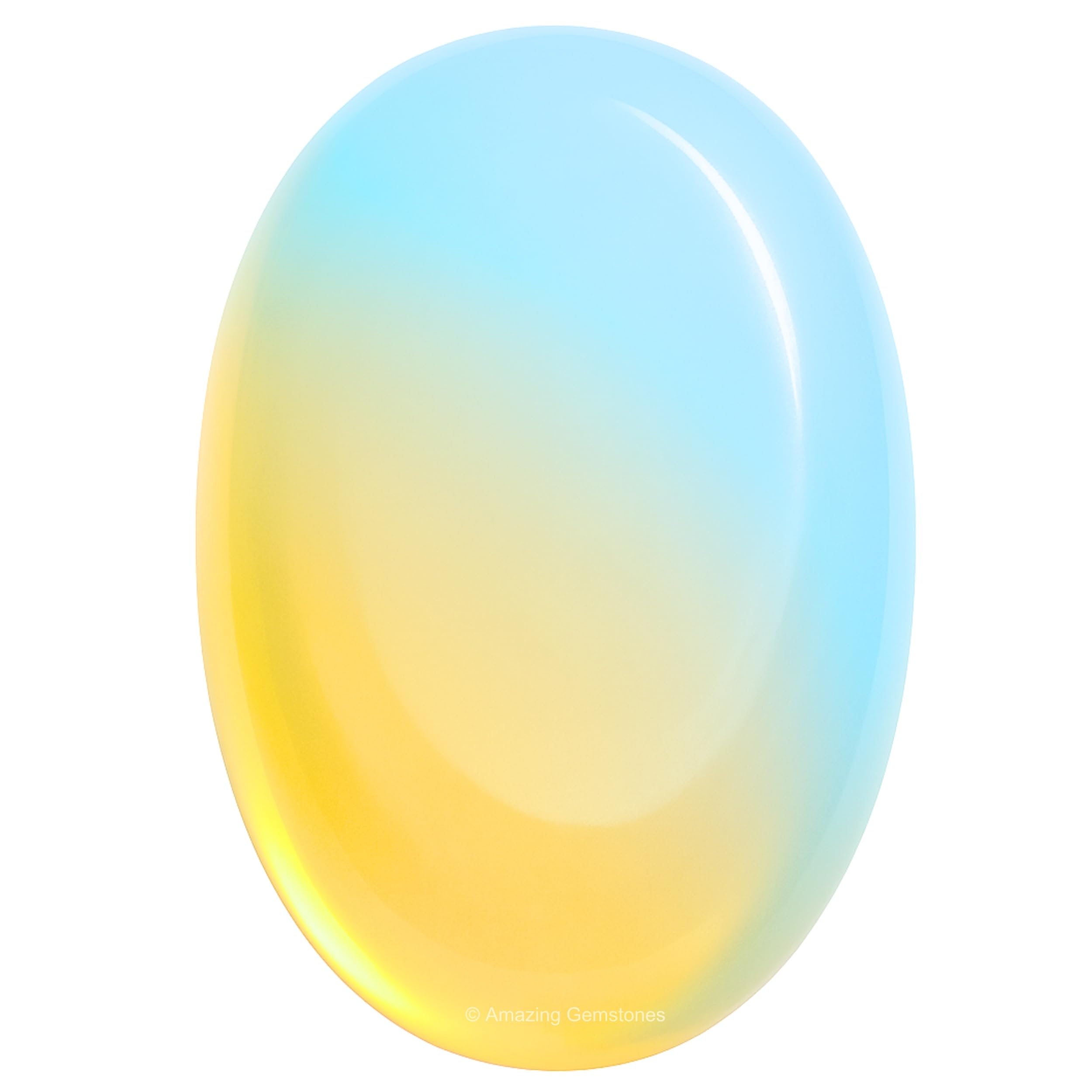 Opalita palma grande de Amazing Gemstone, ideal para meditación y equilibrio emocional