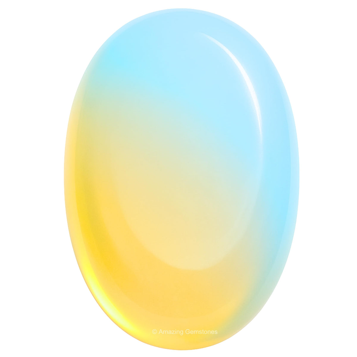 Opalita palma grande de Amazing Gemstone, ideal para meditación y equilibrio emocional