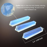 Amazing Gemstone opalita: puntas en bolsita de terciopelo, regalo listo para ocasiones especiales.