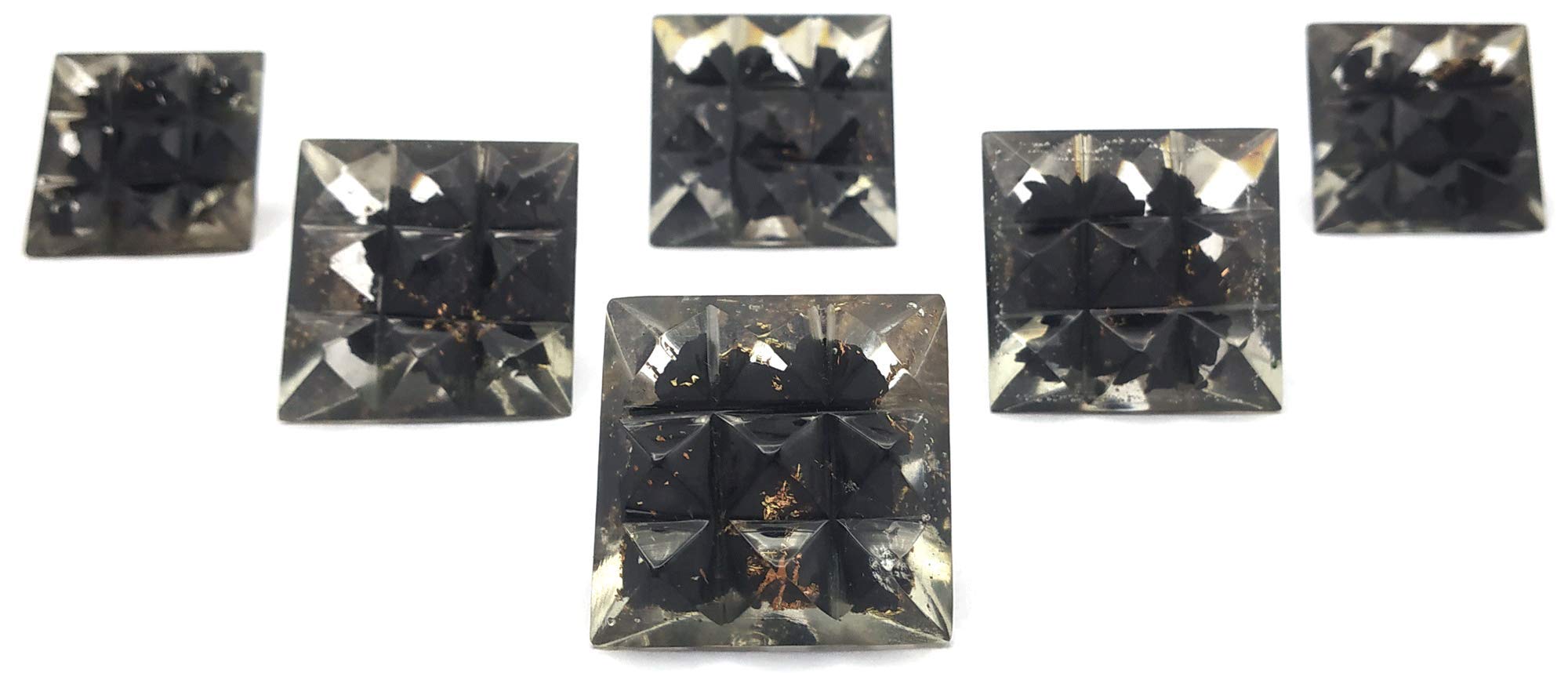 Amazing Gemstone orgonita pirámide 30mm con piedras curativas, útil para enfocar la intención