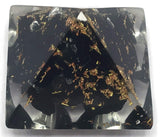 Amazing Gemstone orgonita pirámide lemuriano shungita, diseño único para uso diario