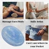 Amazing Gemstone palma meditacion piedra para practicar mindfulness
