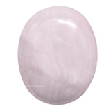 Amazing Gemstone palma rosa calcita grande, ideal para meditación y conexión energética.