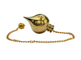 Amazing Gemstone pendulo metálico resistente con peso estable para lecturas fiables.