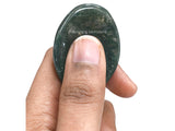 Piedra calmante Amazing Gemstone Moss Agate para meditación y concentración.