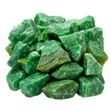 Amazing Gemstone piedra cruda de aventurina verde, perfecta para manualidades y meditación suave.