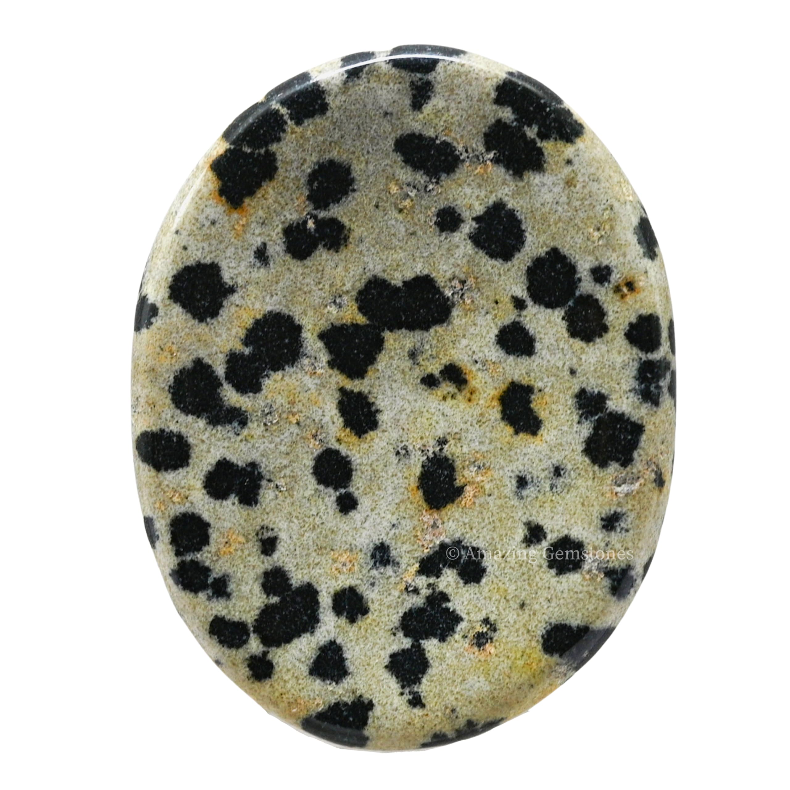 Piedra Jasper Dalmatian de Amazing Gemstone como regalo considerado de bienestar