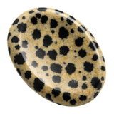 Amazing Gemstone Piedra Jasper Dalmatian para relajación durante la meditación