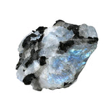 Amazing Gemstone piedra luna arcoíris crudo para joyería en bruto y experimentación creativa.