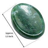Accesorio de meditación Amazing Gemstone Moss Agate para atención plena y calma.