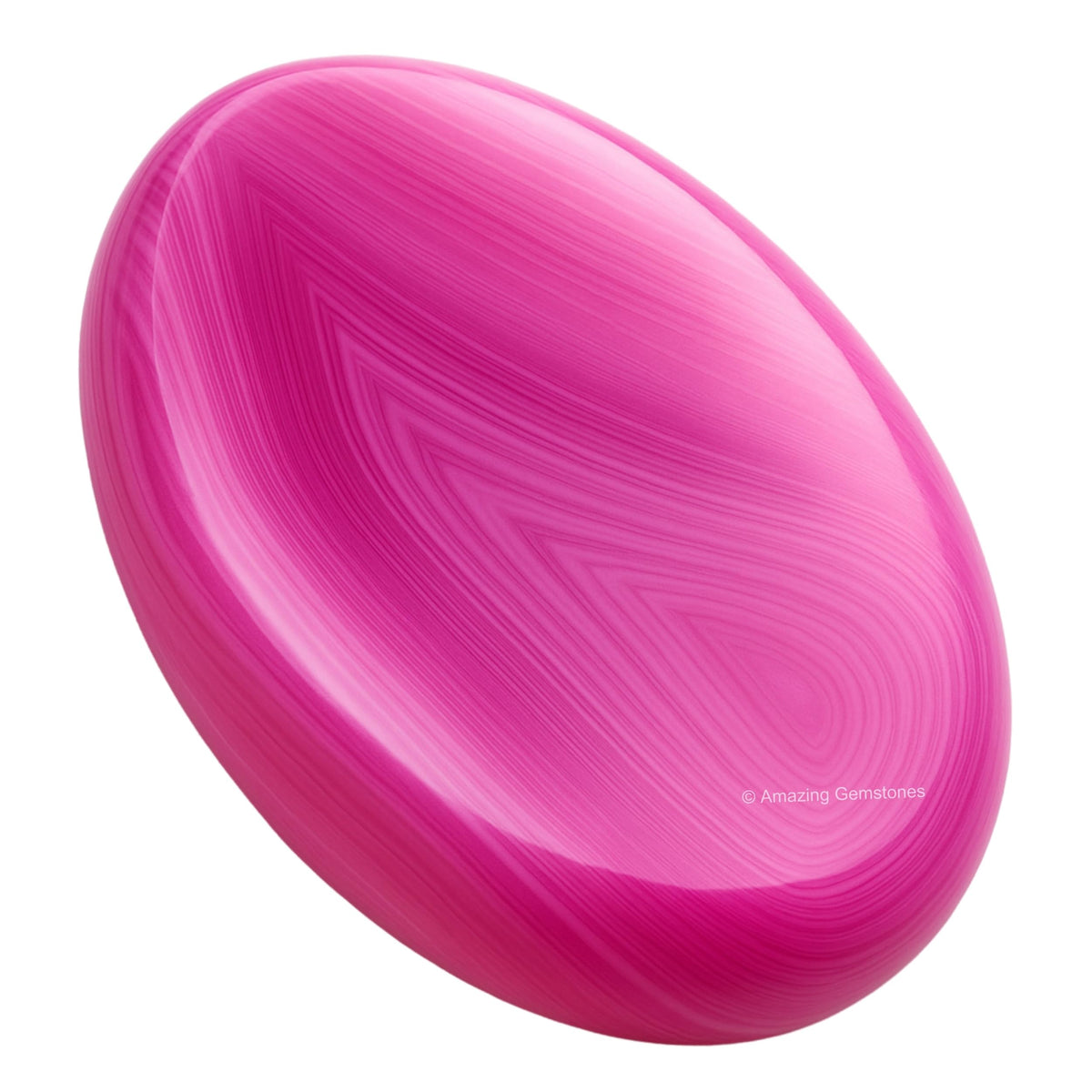 Amazing Gemstone: piedra onyx rosado para meditación y equilibrio.