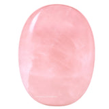 Amazing Gemstone piedra palma cuarzo rosa grande para meditación y equilibrio de energía.
