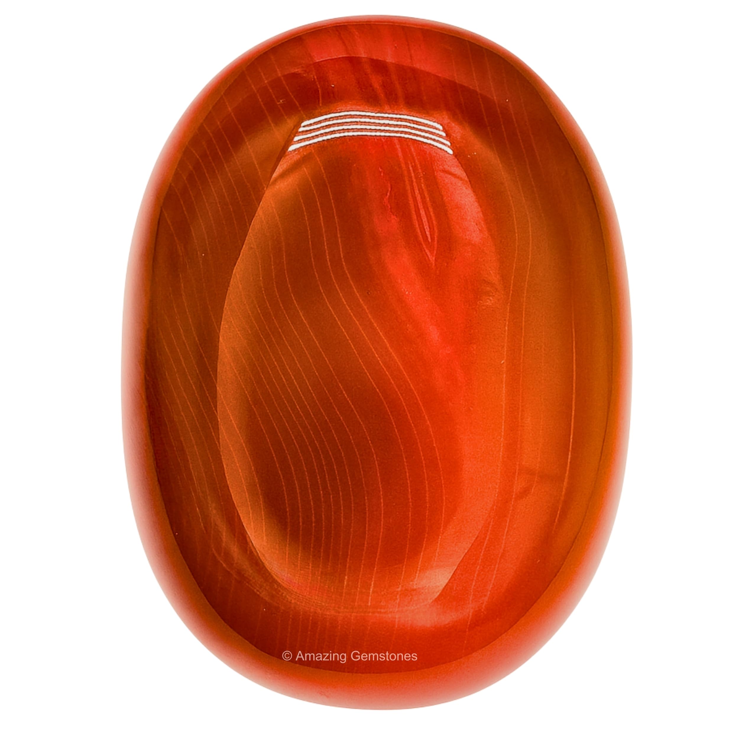 Amazing Gemstone piedra palma onix rojo grande para meditacion y equilibrio.