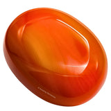 Amazing Gemstone onix rojo con vetas visibles para decoracion zen.
