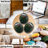 Amazing Gemstone uso en reiki y prácticas espirituales con piedra palma sangre.