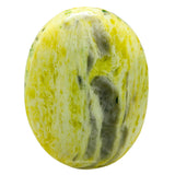 Piedra palma serpentina grande de Amazing Gemstone para meditación.