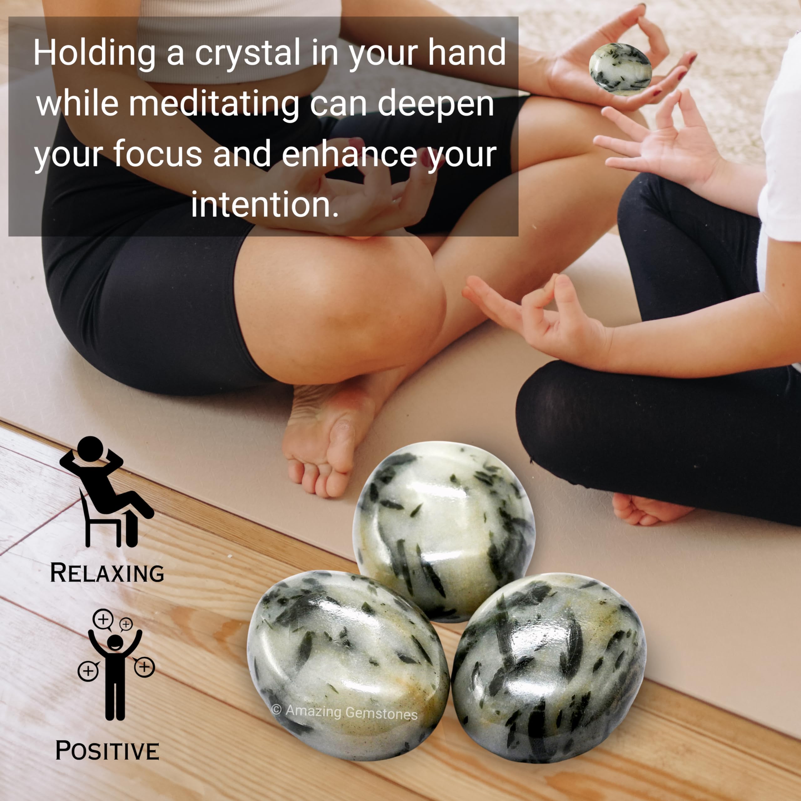 Amazing Gemstone: piedra palma verde, regalo especial para ocasiones.