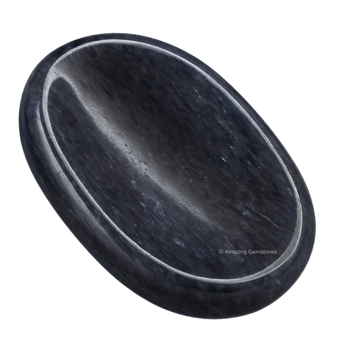 Piedra de aventurina azul de Amazing Gemstone para enfocar la mente durante la relajación.