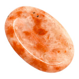 Amazing Gemstone piedra-sol en mano: calma y foco durante la meditación