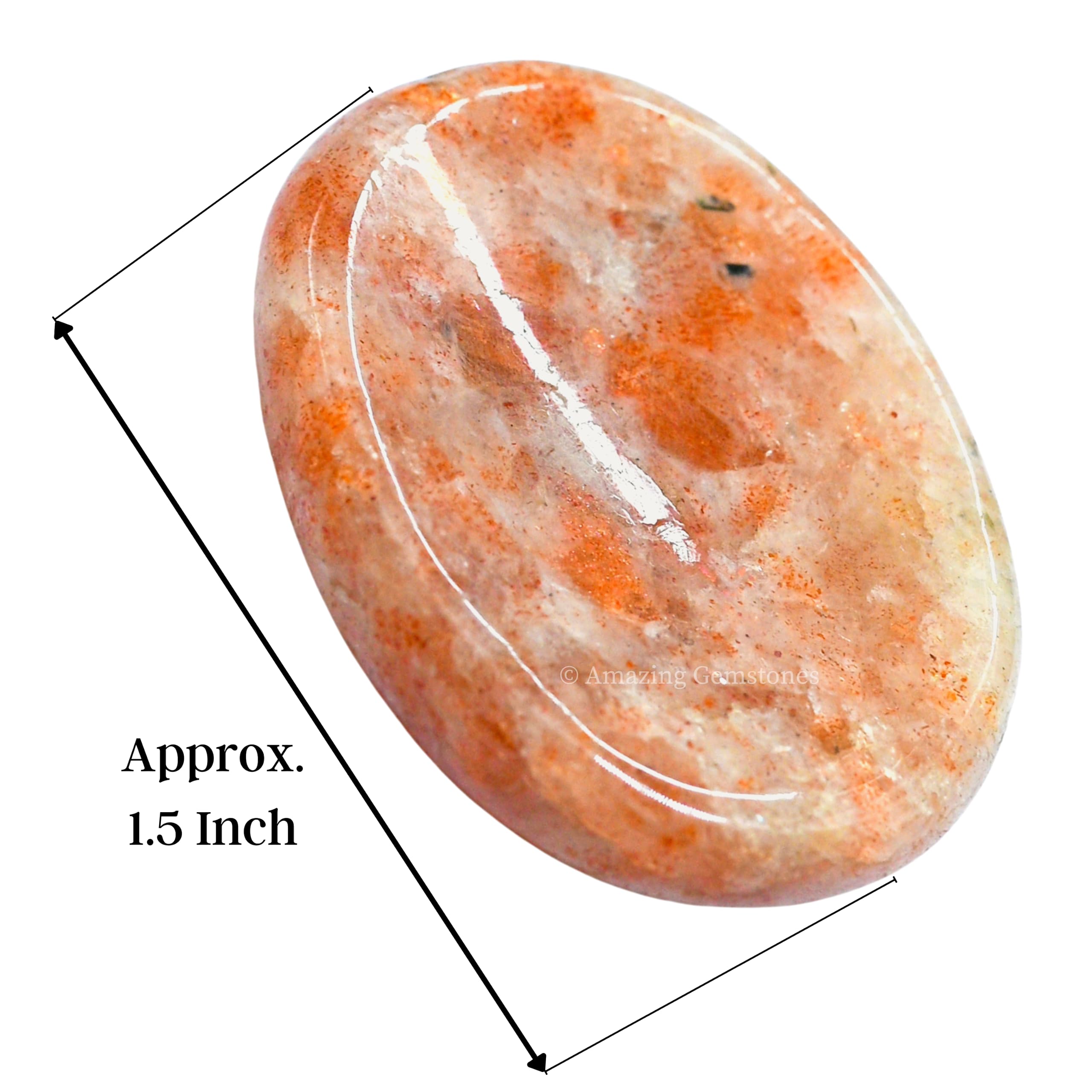Amazing Gemstone piedra-sol para la meditación: centra energías en atención plena