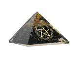 Amazing Gemstone piramide pentaculo organite para equilibrio energetico.